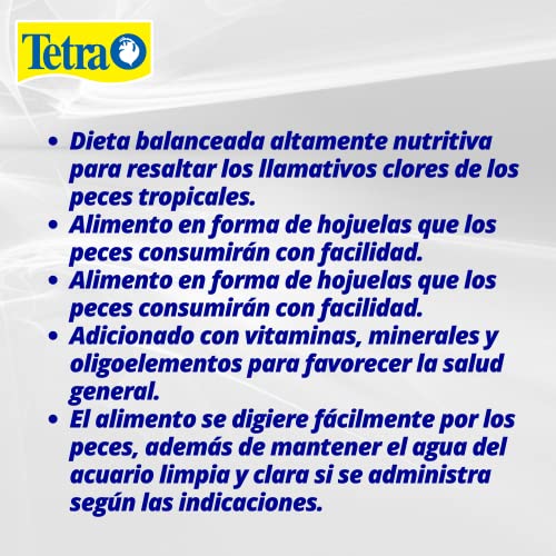 Tetra 16265 Color Tropical Flakes with Natural Color Enhancer, 2.82-Ounce