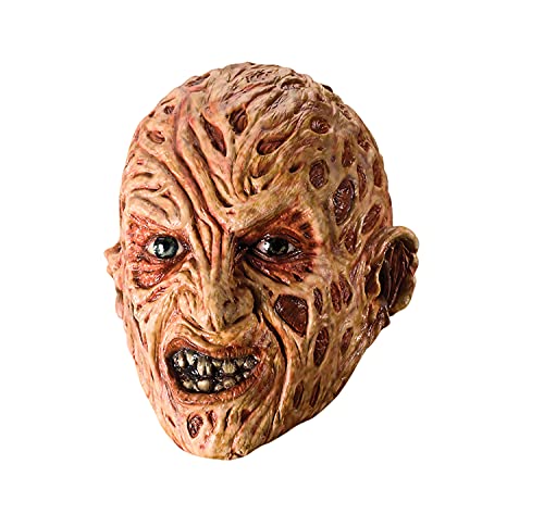Rubie's mens Nightmare on Elm Street Freddy Krueger Costume Mask, Red, One Size US