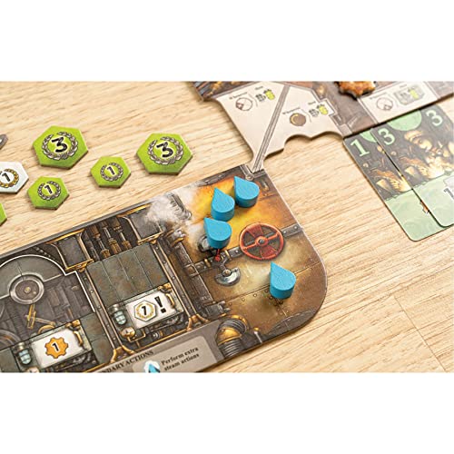 Capstone Games: Corrosion, Strategy Board Game, Medium-Heavy Euro with Ample Player Interaction, 1 to 4 Players, 60 to 120 Minute Play Time, Ages 12 and Up