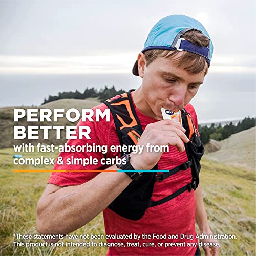 GU Energy Original Sports Nutrition Energy Gel, 24-Count, Caramel Macchiato