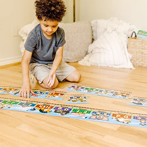 Melissa and Doug Alphabet Express Jumbo Jigsaw Floor Puzzle (27 pcs, 10 feet long)