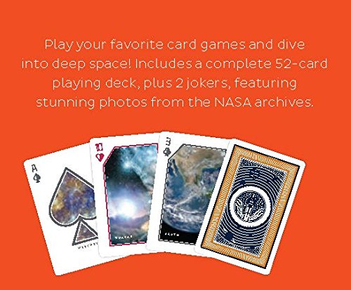 Space Playing Cards: Featuring Photos from the Archives of NASA (Premium Playing Cards, Cool Poker Cards, NASA Gifts),0 - 99 Years