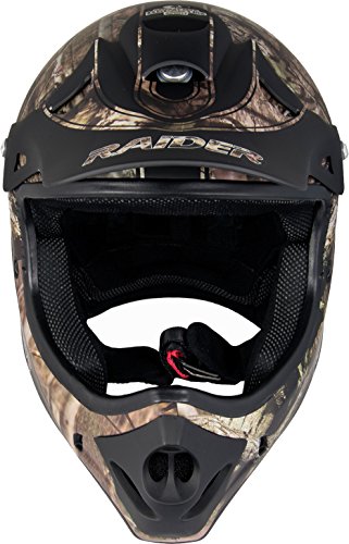 Raider Ambush Mossy Oak Unisex-Adult MX Off-Road Helmet (Break-Up Infinity Camo, XX-Large)