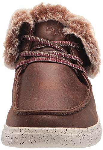 Skechers womens 113443 Fashion Boot, Brown, 7.5 US