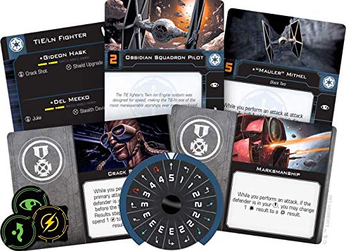 Star Wars X-Wing 2nd Edition Miniatures Game TIE/In Fighter EXPANSION PACK | Strategy Game for Adults and Teens | Ages 14+ | 2 Players | Average Playtime 45 Minutes | Made by Atomic Mass Games