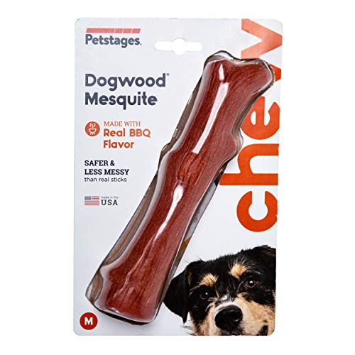 Petstages Dogwood Wood Alternative Dog Chew Toy, Mesquite, Medium