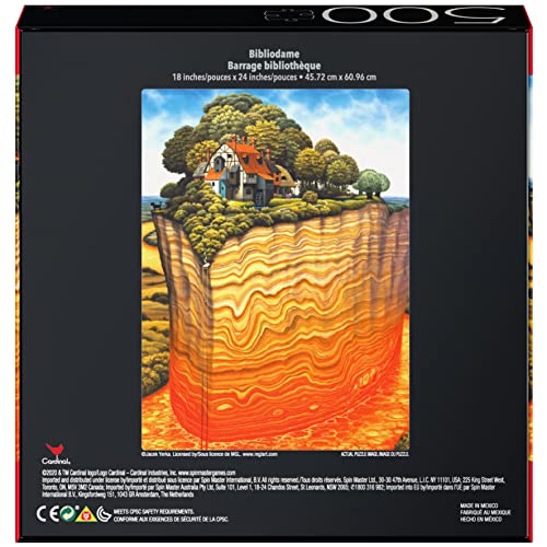 2-Pack of 500-Piece Jigsaw Puzzles, Bibliodame 1 and 2 Gifts for Mom Mom Gifts Gift for Mom for Adults and Kids Ages 8+