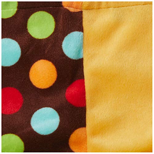 Mary Meyer Taggies Dazzle Dots Character Blanket, Monkey
