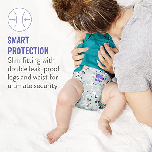 Bambino Mio, mioduo Cloth Diaper Cover, sail Away, Size 1 (<21lbs)