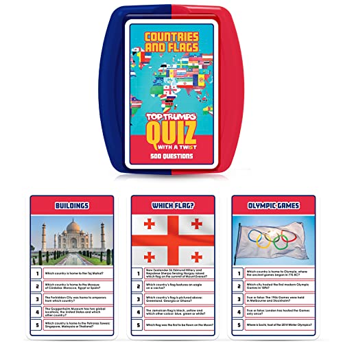 Top Trumps Countries and Flags Quiz Game