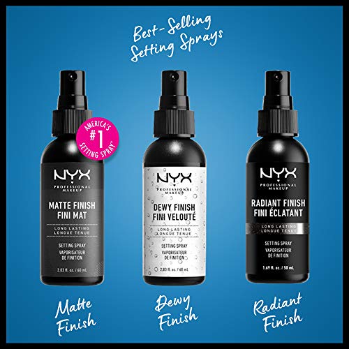 NYX PROFESSIONAL MAKEUP Makeup Setting Spray - Matte Finish JUMBO Size, Long-Lasting Vegan Formula