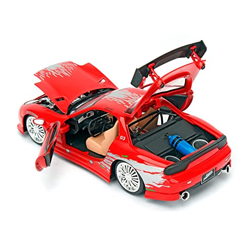 Jada Toys Fast and Furious 1: 24 Diecast - '93 Mazda RX-7 Vehicle, Multi (98338)