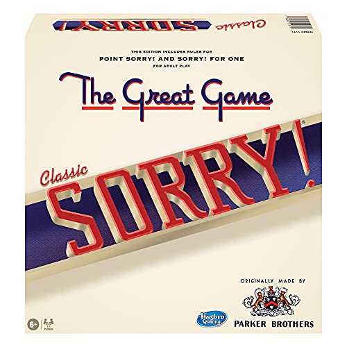Winning Moves Games Sorry Classic Edition Board Game, Multicolor