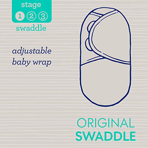 SwaddleMe Original Swaddle – Size Small/Medium, 0-3 Months, 5-Pack (Pretty Poppy )