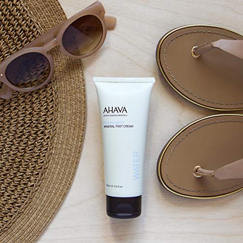 AHAVA Mineral Foot Cream, 3.4 Fl Oz