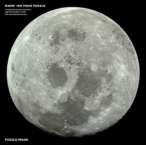 100 Piece Moon Puzzle: Featuring Photography from the Archives of NASA (Space Puzzles, Photography Puzzles, NASA Puzzles)
