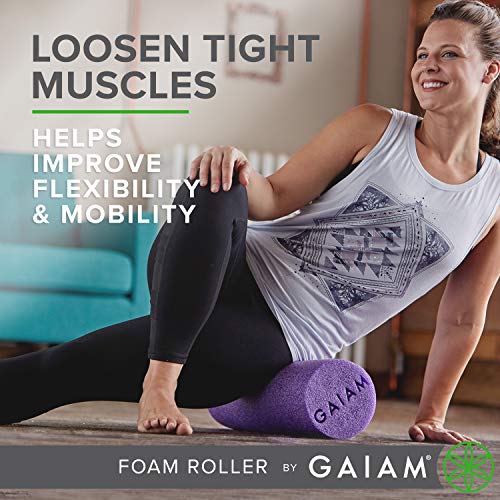 Gaiam Restore 05-58272 18-Inch Muscle Therapy Foam Roller w/ DVD