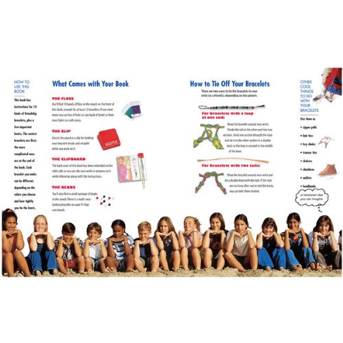 Klutz Friendship Bracelets Craft Kit Multicolored, 10.5' Length x 0.69' Width x 9' Height