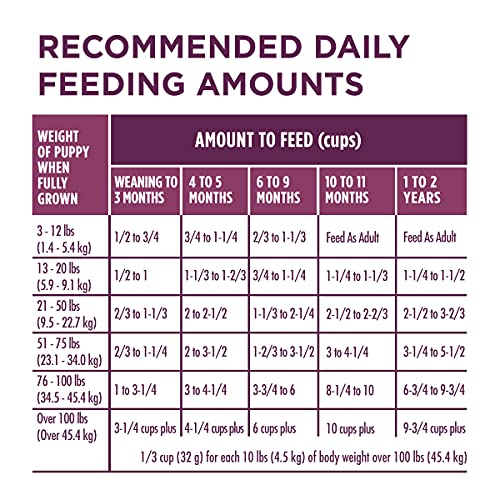 Purina ONE Plus Healthy Puppy Formula High Protein Natural Dry Puppy Food with added vitamins, minerals and nutrients - (4) 4 lb. Bags