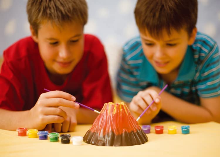 4M KidzLabs Volcano Making Kit, DIY Science Kit STEM, For Boys and Girls Ages 8+