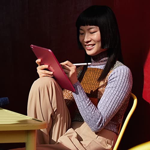 Apple iPad (10th Generation): with A14 Bionic chip, 10.9-inch Liquid Retina Display, 256GB, Wi-Fi 6 + 5G Cellular, 12MP front/12MP Back Camera, Touch ID, All-Day Battery Life – Pink