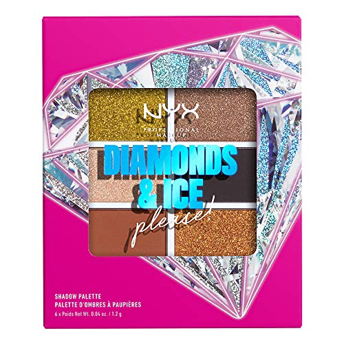 NYX PROFESSIONAL MAKEUP Gift Pack, Diamonds and Ice Shadow Palette - Jeweled N' Jaded