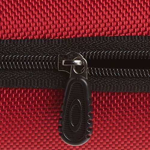 Oakley unisex adult Ballistic Sunglass Case, Red, One Size US