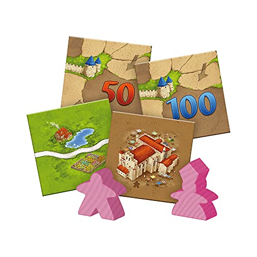 Carcassonne Inns and Cathedrals EXPANSION 1 | Board Game for Adults and Family | Strategy,Medieval Adventure Board Game | 2-6 Players | Made by Z-Man Games