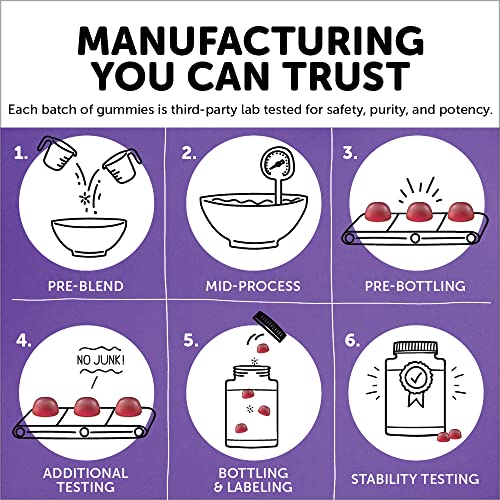 SmartyPants Kids Probiotic Immunity Gummies: Prebiotics and Probiotics for Immune Support and Digestive Comfort, Grape Flavor, Vegan Gummy Vitamins, 60 Count, 30 Day Supply, No Refrigeration Required