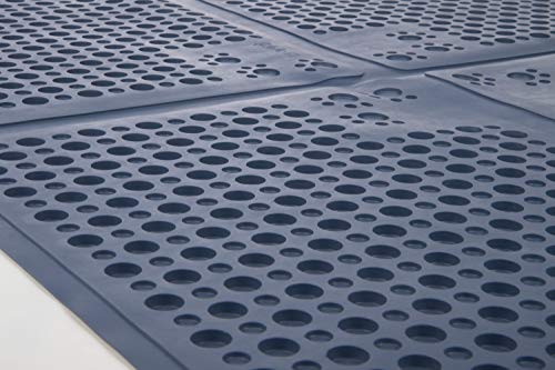 Petlinks Purr-fect Paws Multipurpose Cat Litter Mat - Blue, Medium