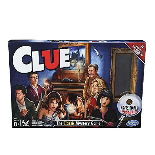 Hasbro Gaming Clue Game Multicolor, standart