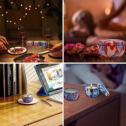 TTRWIN 9 Pack Scented Candles Gift Set, Natural Soy Wax Candles, Relaxing Candles for Women, Home Scented, Aromatherapy and Stress Relief, Gift for Christmas, Birthday, Valentine, Mother's Day