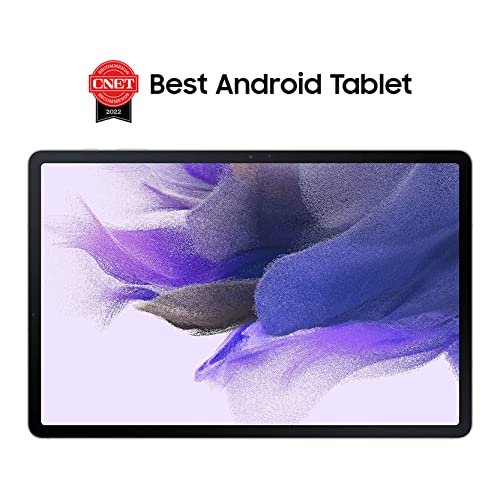 SAMSUNG Galaxy Tab S7 FE 12.4” 256GB WiFi Android Tablet w/ Large Screen, Long Lasting Battery, S Pen Included, Multi Device Connectivity, US Version, 2021, Mystic Silver