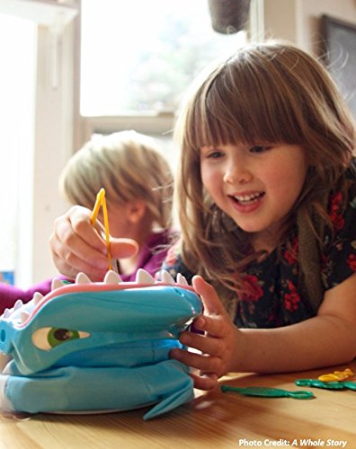 Shark Bite -- Roll the Die and Fish for Colorful Sea Creatures Before the Shark Bites Game! by Pressman Blue Sky, 5'