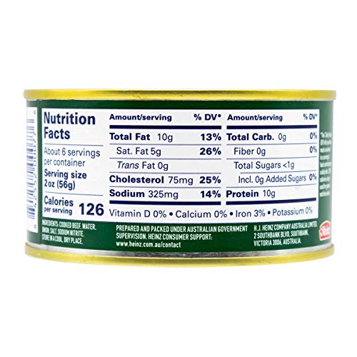 Ox and Palm Corned Beef, Onion Flavored, 11.5 Oz (Pack of 1)