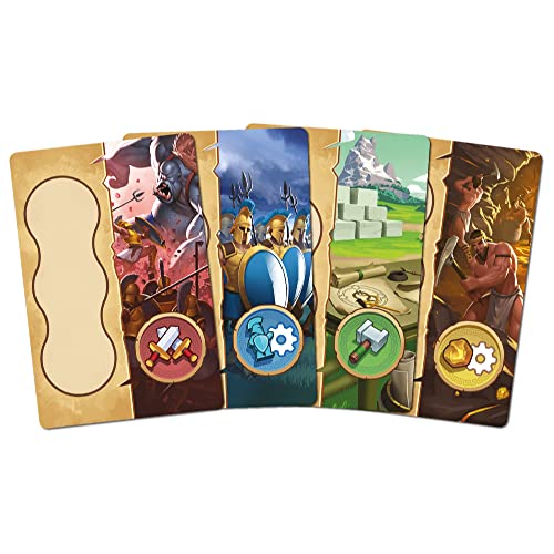 Orichalcum Board Game, Fast-Paced Strategy Game, Exploration Game, Adventure Game, Family Game for Kids and Adults, Ages 12+, 2-4 Players, Avg. Playtime 45 Minutes, Made by Pandasaurus Games