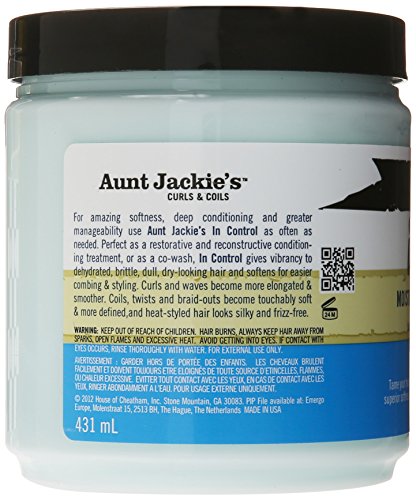 Aunt Jackie's in control 15oz - 'Anti-Poof' Moisturizing and Softening Conditioner
