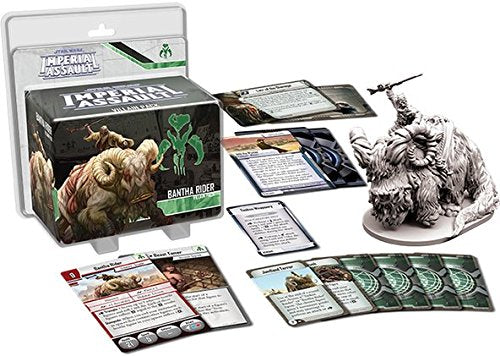 Star Wars Imperial Assault Board Game Bantha Rider VILLAIN PACK | Strategy Game | Battle Game for Adults and Teens | Ages 14+ | 1-5 Players | Avg. Playtime 1-2 Hours | Made by Fantasy Flight Games
