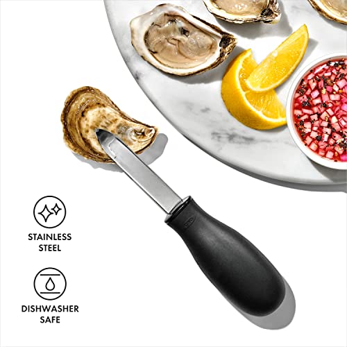 OXO Good Grips Stainless Steel Non-Slip Oyster Knife