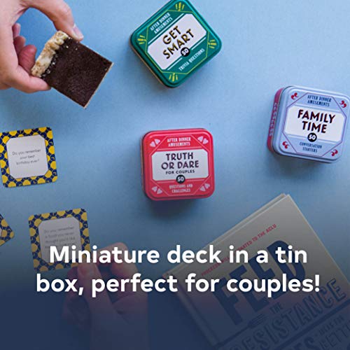 After Dinner Amusements: Truth or Dare for Couples: 50 Questions and Challenges (Sexy Date Night Card Game for Couples, Naughty Adult Game for Couples)