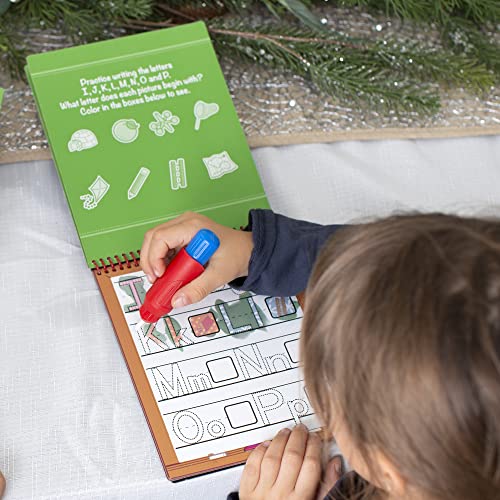 Melissa and Doug On the Go Water Wow! Water-Reveal Activity Pads, 3-pk, Animals, Alphabet, Numbers - 3-Pack Of Reusable No-Mess Travel Activities For Kids