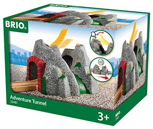 BRIO World - 33481 Adventure Tunnel | Toy Train Accessory for Kids Age 3 and Up , Green