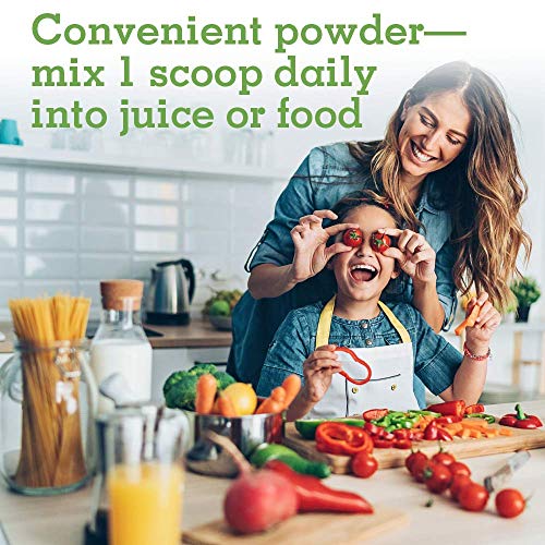 Garden of Life Kids Multivitamin Powder, Daily Vitamins and Minerals for Toddlers and Kids - Organic Toddler Multi Powder with 15 Vitamin C, D3, Zinc for Healthy Growth - Gluten Free - 30 Day Supply