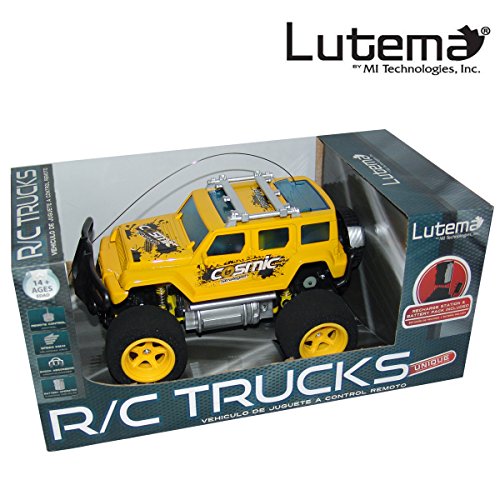 Lutema Cosmic Rocket 4CH Remote Control TruckYellow