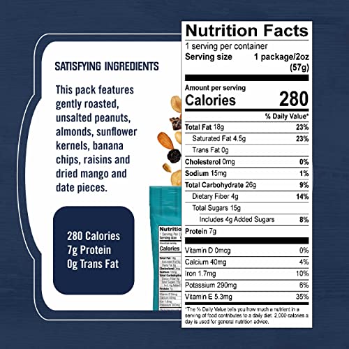 Kar’s Nuts All Energy Unsalted Trail Mix, 2 oz Individual Packs – Bulk Pack of 48, Gluten-Free Snacks