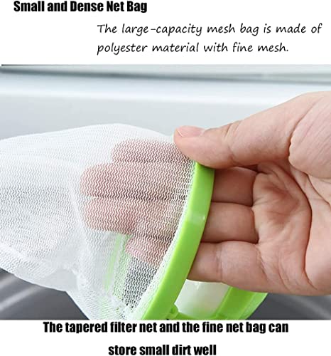 2023 New Pet Hair Remover for Laundry, Cleaning Filter Mesh Bag, Reusable and Floating Home Lint Hair Mesh Pouch Catcher