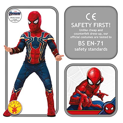 Rubie's Child's Marvel: Avengers Endgame Deluxe Iron Spider Costume and Mask, Large