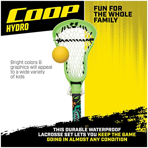 COOP Hydro Lacrosse, Green, Outdoor Games For Adults and Kids