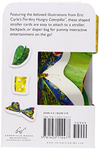 Chronicle Books The World of Eric Carle (Tm) The Very Hungry Caterpillar (Tm) Stroller Cards (Illustrated Animal Stroller Cards for Babies, Gift for New Mom) (9781452114477)