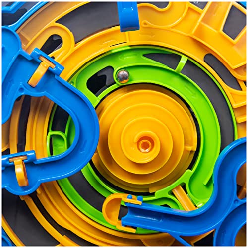 Perplexus, Revolution Runner Motorized Motion 3D Gravity Maze Game Brain Teaser Fidget Toy Puzzle Ball, for Kids Ages 9 and up